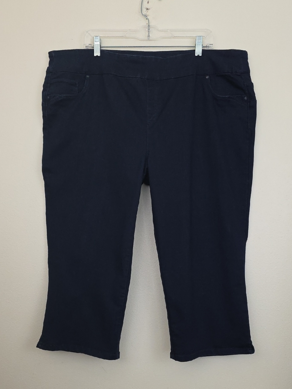 Great Northwest Indigo Dark Blue Capri Jeans Pants Plus 20W
